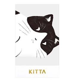 KITTA Compact Washi Tape and Sticker Sets KITTA Clear - Cat