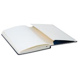 Moleskine Classic Hardcover Notebook - Sapphire Blue, Ruled, 8-1/4" x 5" (open to back pocket)