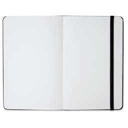 Moleskine Art Collection Sketchbook - Black, Medium (open to show paper)