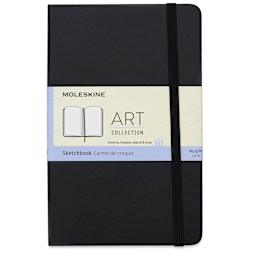 Moleskine Art Collection Sketchbook - Black, Medium (front)