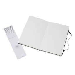 Moleskine Art Collection Watercolor Notebook- 8-1/4" x 5", 200 gsm (open to show paper)