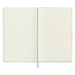 Moleskine Art Collection Sketchbook - Sage, 5" x 8-1/4", open