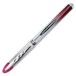 Uni-Ball Vision Elite Rollerball Pen - Bold Point, 0.8 mm, Pink, cap on