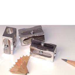 KUM Magnesium-Alloy Metal Rectangular Sharpener with Spare Blades