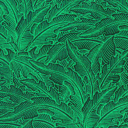 LAMALI Decorative Lokta Paper, 20 in x 30 in, Greenery Medium, Teal, Electric Green Silkscreen
