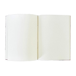 LAMALI Shibori Soft-Cover Handmade Journal, 3.9 in x 5.9 in, 200 Pgs./Bk., Madder