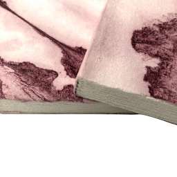 LAMALI Shibori Soft-Cover Handmade Journal, 5.9 in x 8.3 in, 72 Pgs./Bk., Madder