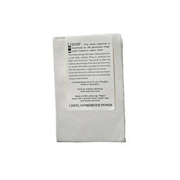 LAMALI Liasse Soft-Cover Handmade Book, 4.7 in x 7.1 in, 180 Pgs./Bk., White