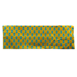 Lokta Paper Handmade Pouches Yellow/Blue Flowers