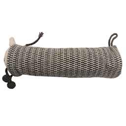 Woven Cat Handmade Pouches Green