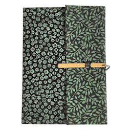 LAMALI Wanderer Hard-Cover Handmade Journal, 5.9 in x 8.3 in, 164 Pgs./Bk., Blue-Aqua