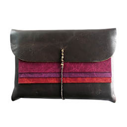 LAMALI Ninki Soft-Cover Handmade Journal, 4.3 in x 5.9 in, 64 Pgs./Bk., Warm Tones