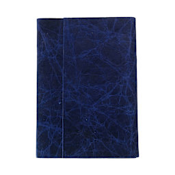 LAMALI Bondo Soft-Cover Handmade Journal, 4.3 in x 5.9 in, Navy
