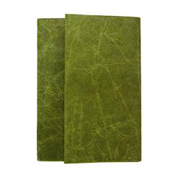 LAMALI Bondo Soft-Cover Handmade Journal, 4.3 in x 5.9 in, Green