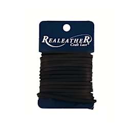 Latigo Leather Lace Black - 1/8" x 4 yds.