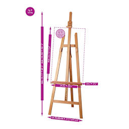 Lyre Easel Big