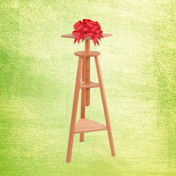 Sculpture Trestle Italian Craftsmanship- Beechwood