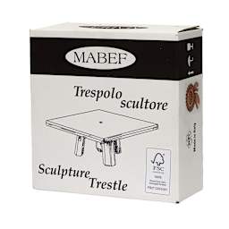 Sculpture Table Trestle Italian Craftsmanship- Beechwood