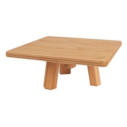 Sculpture Table Trestle Italian Craftsmanship- Beechwood
