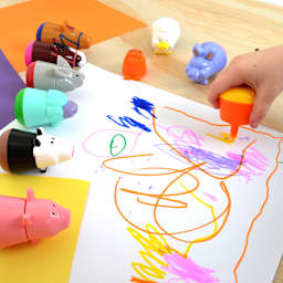 Besties Marker Mates early stART Baby Barnyard Animals - 6/Pkg.