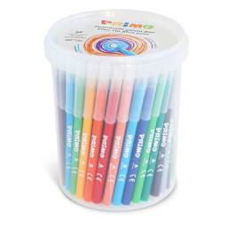 Fine Tip Marker Set 96-Bucket Set with 12 Colours