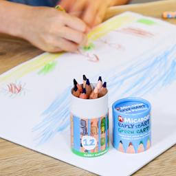 Triangle Colored Pencil Purse Pack 18-Piece Pack