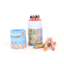 Triangle Colored Pencil Purse Pack 18-Piece Pack