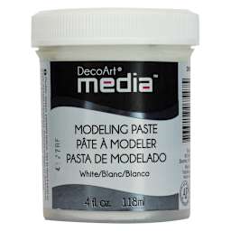 Media Modeling Paste White