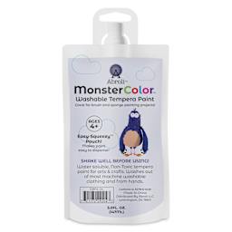 Abroli MonsterColor Washable Tempera Paint - Dark Blue, 5 oz Pouch