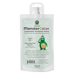Abroli MonsterColor Washable Tempera Paint - Green, 5 oz Pouch