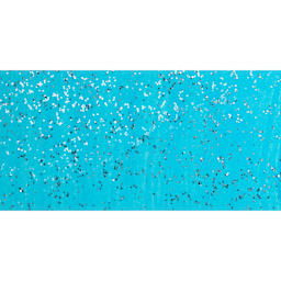 Abroli MonsterColor Washable Tempera Paint - Blue Glitter, swatch