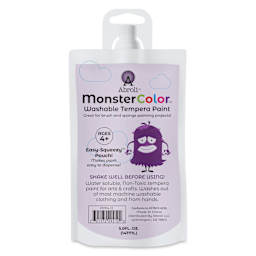 Abroli MonsterColor Washable Tempera Paint - Purple, 5 oz Pouch