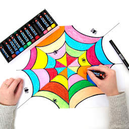 Easy Wash Mega Oil Pastel Sets 12-Color Set