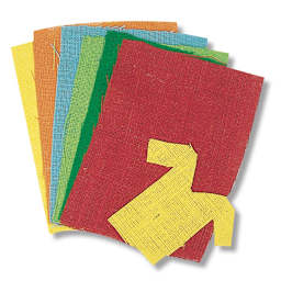 Burlap Sheets 12" x 18" Assorted Colors
