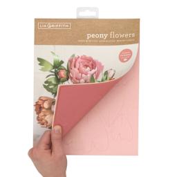 Frosted Paper Stack Kits Peony Flowers Kit