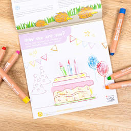 Micador early stART Activity Pad, 8.27" x 8.27"