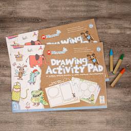 Micador jR. Drawing Activity Pad, 11.75 in x 16.5 in