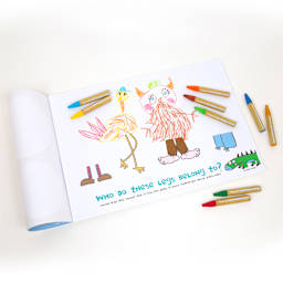 Micador jR. Drawing Activity Pad, 11.75 in x 16.5 in