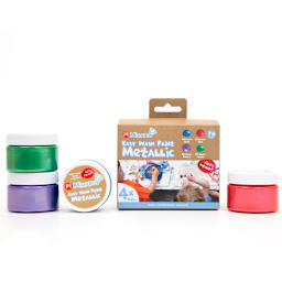 Easy Wash Paint Sets 4-Color Metallic Set - 60ml Jars