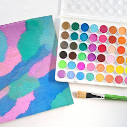 Watercolour Palettes 48-Color Set