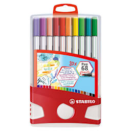 Pen 68 Brush Sets 20-Pen ColorParade Set (without Neon)
