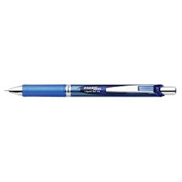 EnerGel Deluxe Retractable Pen Blue - Needle Tip