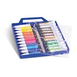 Primo Tempera Paints, Carry Set of 22, 12 ml