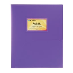ProFolder 2-Pocket Folder Purple