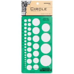 Circles Inking Template - Peggable
