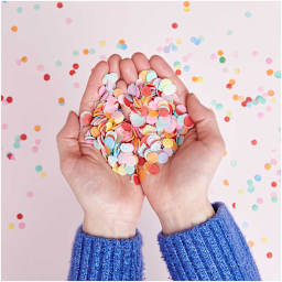 Tissue Paper Confetti Round - Multi-Color