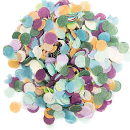 Tissue Paper Confetti Round - Multi-Color Nature