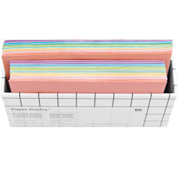 Rico Design Greeting Cards, Pkg of 14 Rainbow Pastel 4.1" x 2.9"