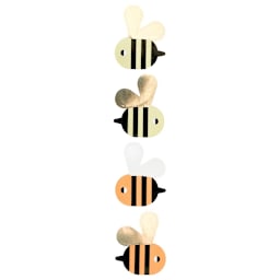 Sticker Rolls Bees Roll