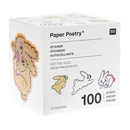 Sticker Rolls Bunnies Roll